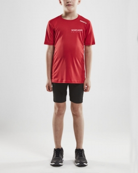 Preview: Craft Laufshirt Kinder - Rot